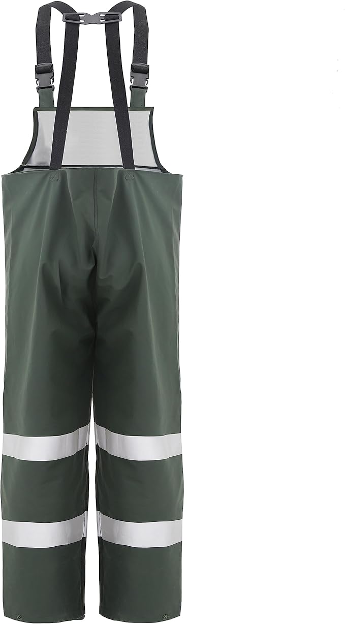 Rain Suit For Men & Women Waterproof Heavy Duty Rain Gear Reflective Jacket for Fishing Outdoor Work Raincoats