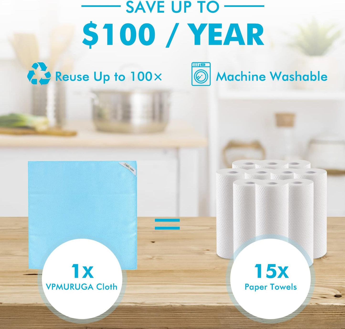 Streak Free Window Cleaning Cloth Miracle Microfiber Cloths for Glass,Kitchen,Counter,Mirror Lint Free Dish Drying Cloths Glass Polishing Rag,All-Purpose,Reusable,Fish Scale Nanoscale towel Pack of 12