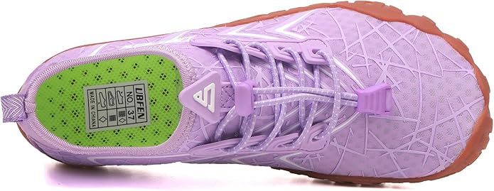 UBFEN Water Shoes Aqua Swim Shoes Mens Womens Beach Sports Quick Dry Barefoot for Boating Fishing Diving Surfing