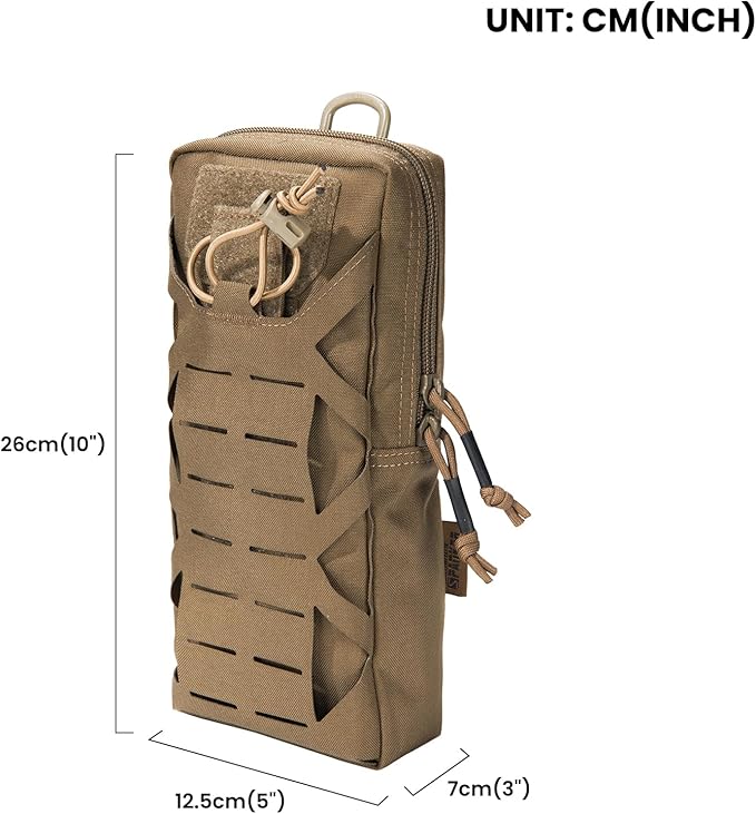 EXCELLENT ELITE SPANKER Tactical EDC Pouch Molle Utility Tool Pouches Gadget Organizer Pocket Waist Belt Bag