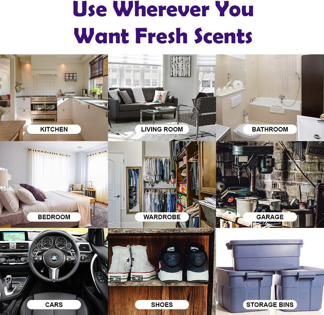 Cedar Chips and Lavender Sachets (20 Pack) - Stop Clothes Damage - Cedar and Lavendar Home Fragrance Sachets for Drawers and Closets