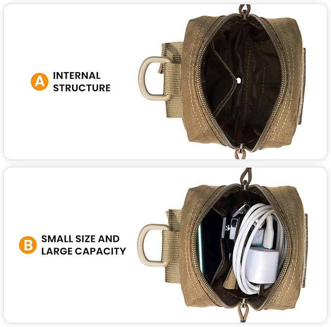 EXCELLENT ELITE SPANKER Tactical MOLLE Pouch EDC Utility Pouches Gadget Organizer Phone Holder Waist Bag Tool Pouch