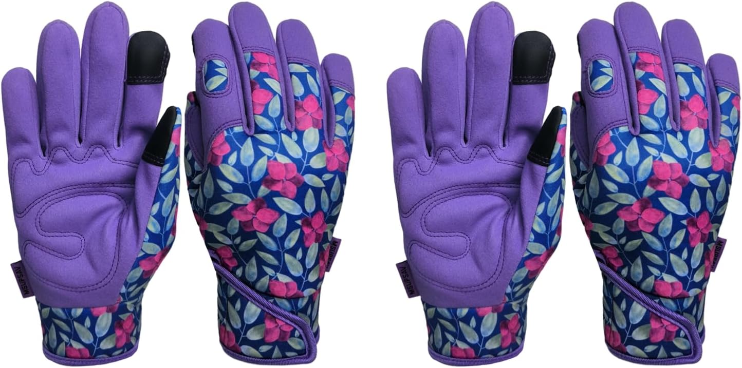 Thorn Proof&Puncture Resistant Gardening Gloves with Grip,Garden Gloves for Women, Leather Work Gloves,Gifts