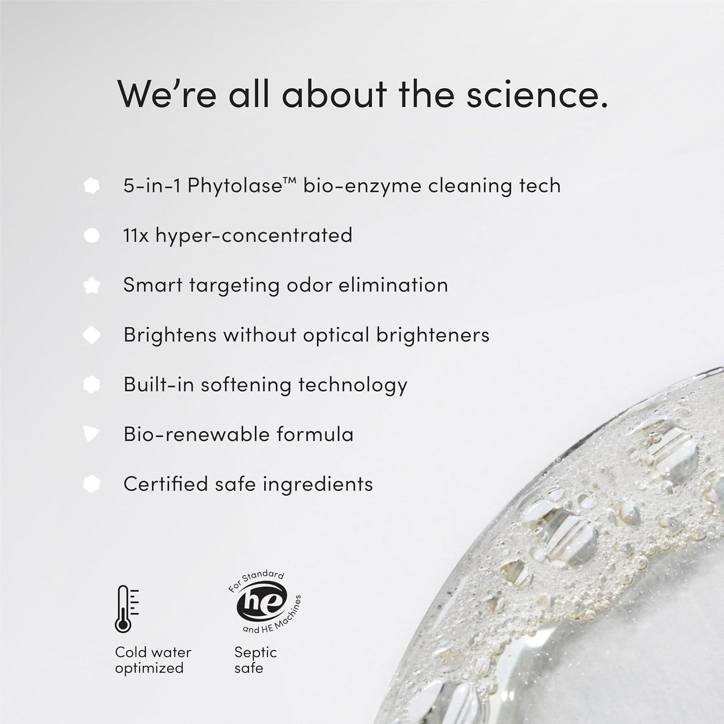 Dirty Labs | Scent Free | Bio Enzyme Liquid Laundry Detergent | 80 Loads (21.6 fl oz) | Hyper-Concentrated | High Efficiency & Standard Machine Washing | Nontoxic, Biodegradable | Stain & Odor Removal