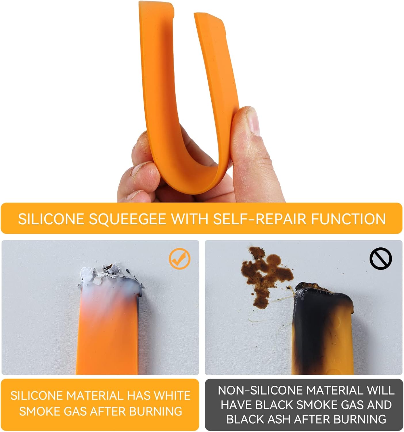 Shower Squeegee for Glass Doors, Bathroom Squeegee for Shower, Window Squeegee, Home Bathroom Silicone Cleaner Tool, Suitable for Bathroom, Kitchen, Tile, Mirror, Car Glass, by LTLUTU, 8in Blue