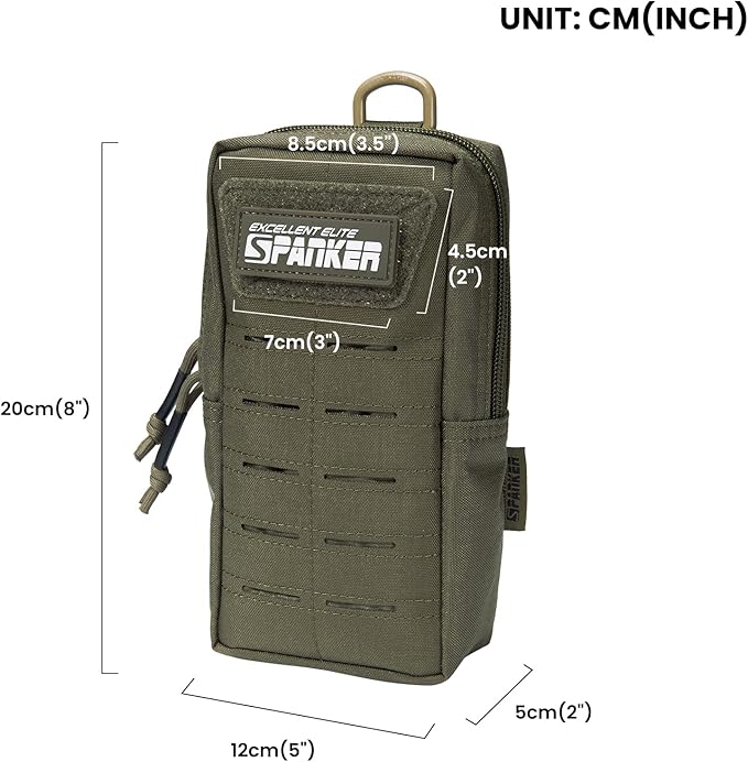 EXCELLENT ELITE SPANKER Tactical MOLLE Pouch EDC Utility Pouches Gadget Organizer Phone Holder Waist Bag Tool Pouch