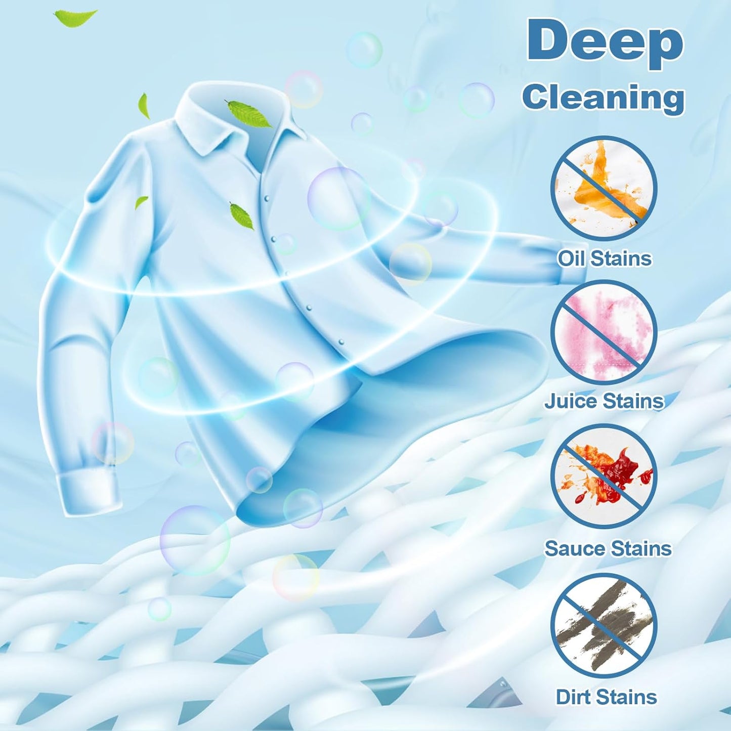 Laundry Detergent Sheet, Eco-Friendly & Hypoallergenic Wash Strips, Natural Ingredients, Ultra-Concentrated, Travel-Ready, No Plastic Jug- Unscented, (120 Loads) 60 Sheets