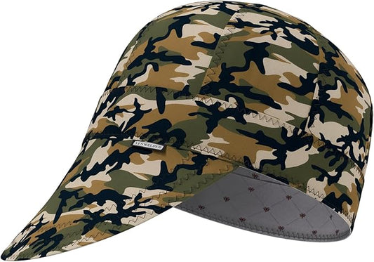 YESWELDER Welding Cap, Camouflage Style 7-1/8", Heat-Resistant Reversible Durable Protective Welders Cap