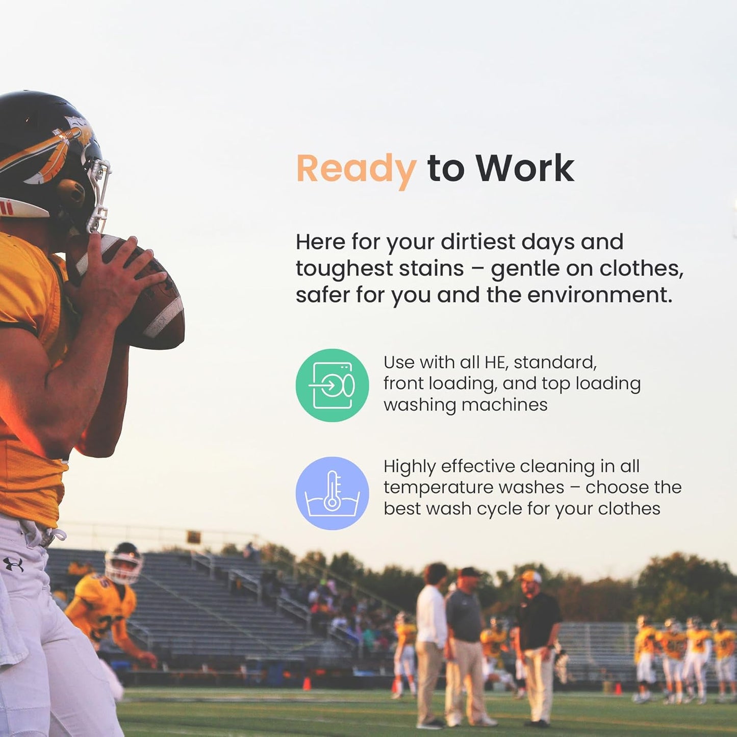 Orchard Laundry Detergent Powder Natural Deep Cleaning Laundry Powder for Sensitive Skin - Lavender Chamomile - Plant Based Effective Ingredients - 65 Loads - Enzyme-Powered, Eco Friendly Detergent