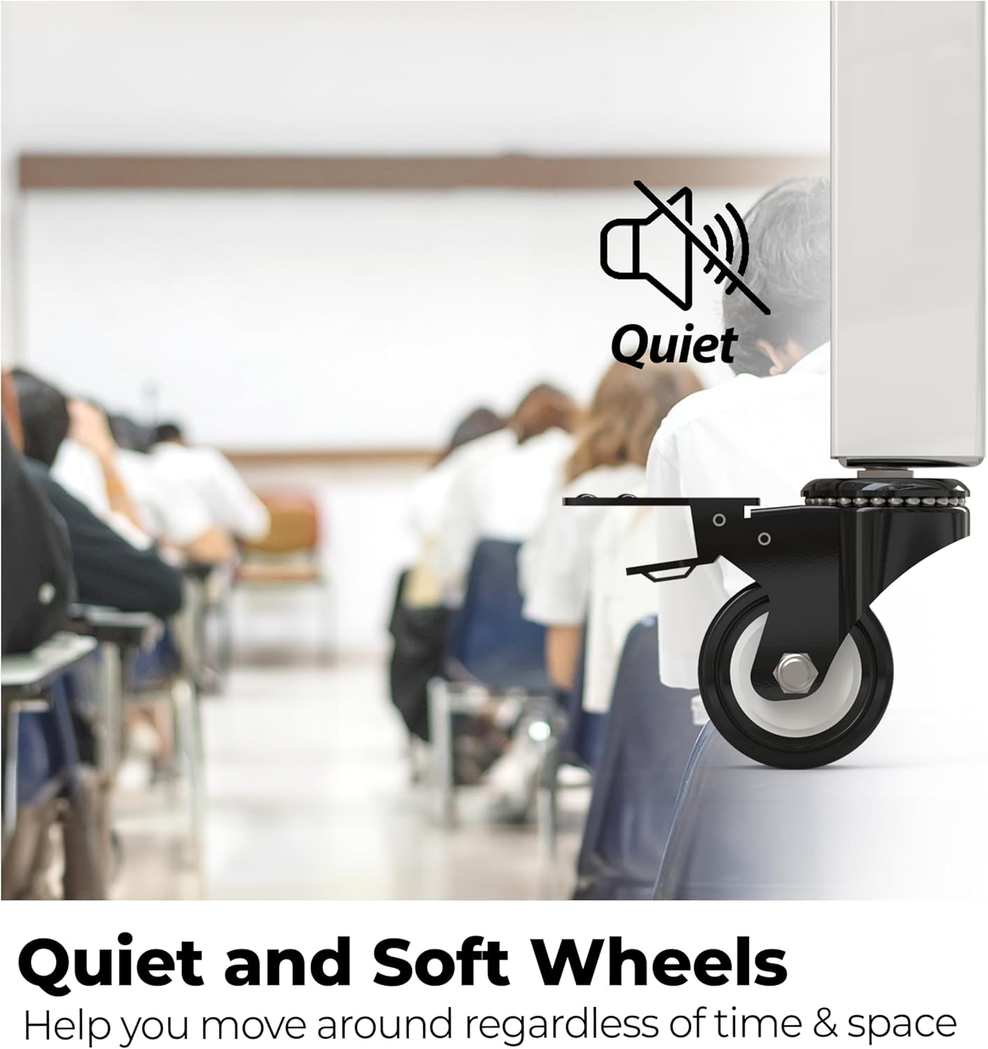 HOMEDANT House White 5-Tier Metal Rolling Cart Shelf Rack Casters Heavy Duty Wheel Shelving Unit Adjustable Utility Storage Shelves Organizer Shelf Kitchen Garage 24.4" W x 16.5" D x 62.2" H 1Pack