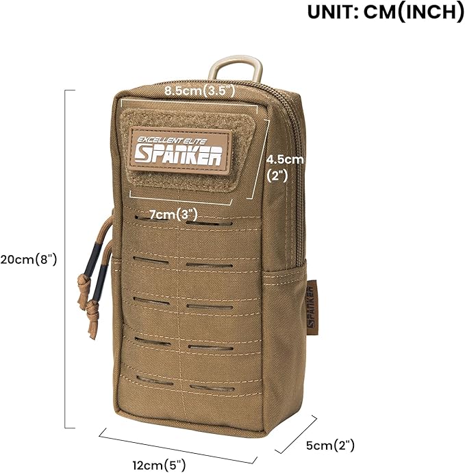 EXCELLENT ELITE SPANKER Tactical MOLLE Pouch EDC Utility Pouches Gadget Organizer Phone Holder Waist Bag Tool Pouch