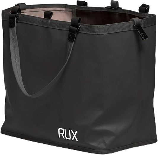 25L Modular Utility Tote (Black) - Lightweight, Flexible Tote Made For Modular Organization - Use It Inside The RUX 70L Or Solo For Everyday Carry And Camp Essentials
