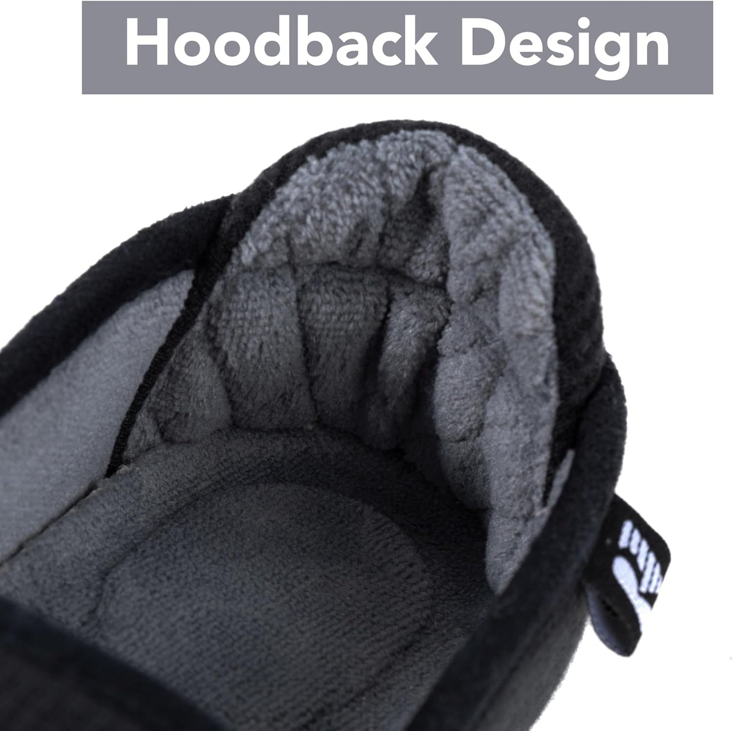 RockDove Women's Two-Tone Hoodback Slipper with Removable Insole