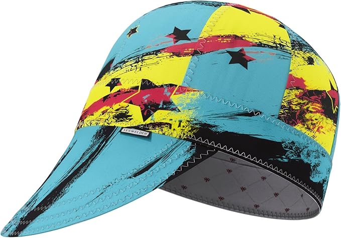 YESWELDER Welding Cap, Bay Style 7-1/4", Heat-Resistant Reversible Durable Protective Welders Cap