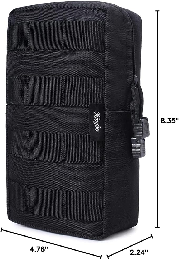Molle Pouch, Compact Water Resistant Tactical EDC Utility Pouch Tear-Resistant Tactical Organizer Gear Pouch