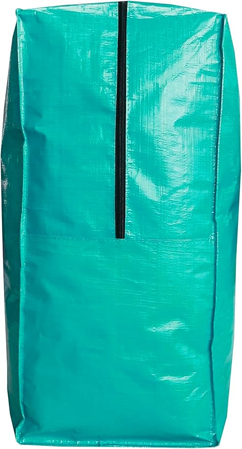 Extra Large Storage Bags, Jumbo Moving Tent Storage Bags, Waterproof Foldable Big Blue XL Duffle Bag for Travel, 38x23x11inch - 2PACK