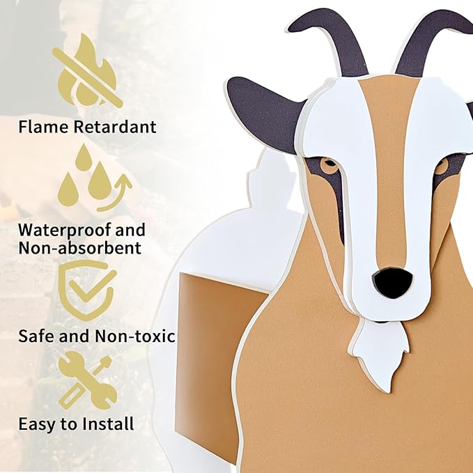 Antelope Planter, Pet Shape Garden Pots Plant Pots for Indoor/Outdoor Gardens Decoration, Cute, Surprise Gifts/Souvenirs for Pet Lovers