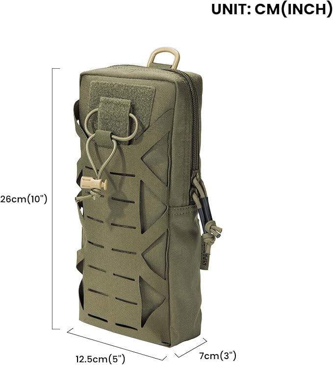 EXCELLENT ELITE SPANKER Tactical EDC Pouch Molle Utility Tool Pouches Gadget Organizer Pocket Waist Belt Bag