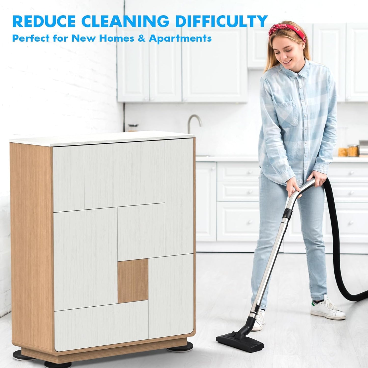 Furniture Lifter Tool, Appliance Lifter, Save 80% Effort, Lift Up to 400 Pounds Heavy Items, Furniture Lifter Jack for Heavy Furniture Appliance, Safely and Easily Lifting Furniture and Appliances