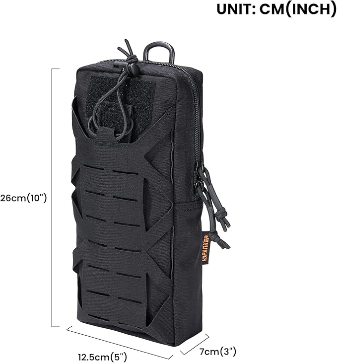 EXCELLENT ELITE SPANKER Tactical EDC Pouch Molle Utility Tool Pouches Gadget Organizer Pocket Waist Belt Bag