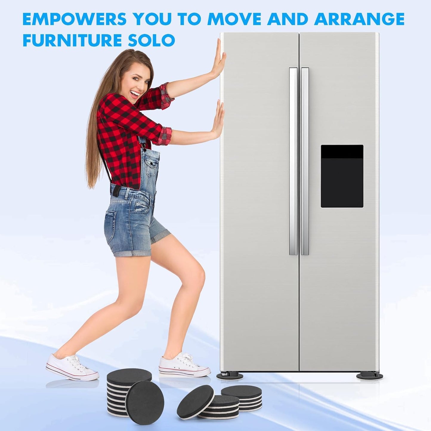 Furniture Lifter Tool, Appliance Lifter, Save 80% Effort, Lift Up to 400 Pounds Heavy Items, Furniture Lifter Jack for Heavy Furniture Appliance, Safely and Easily Lifting Furniture and Appliances