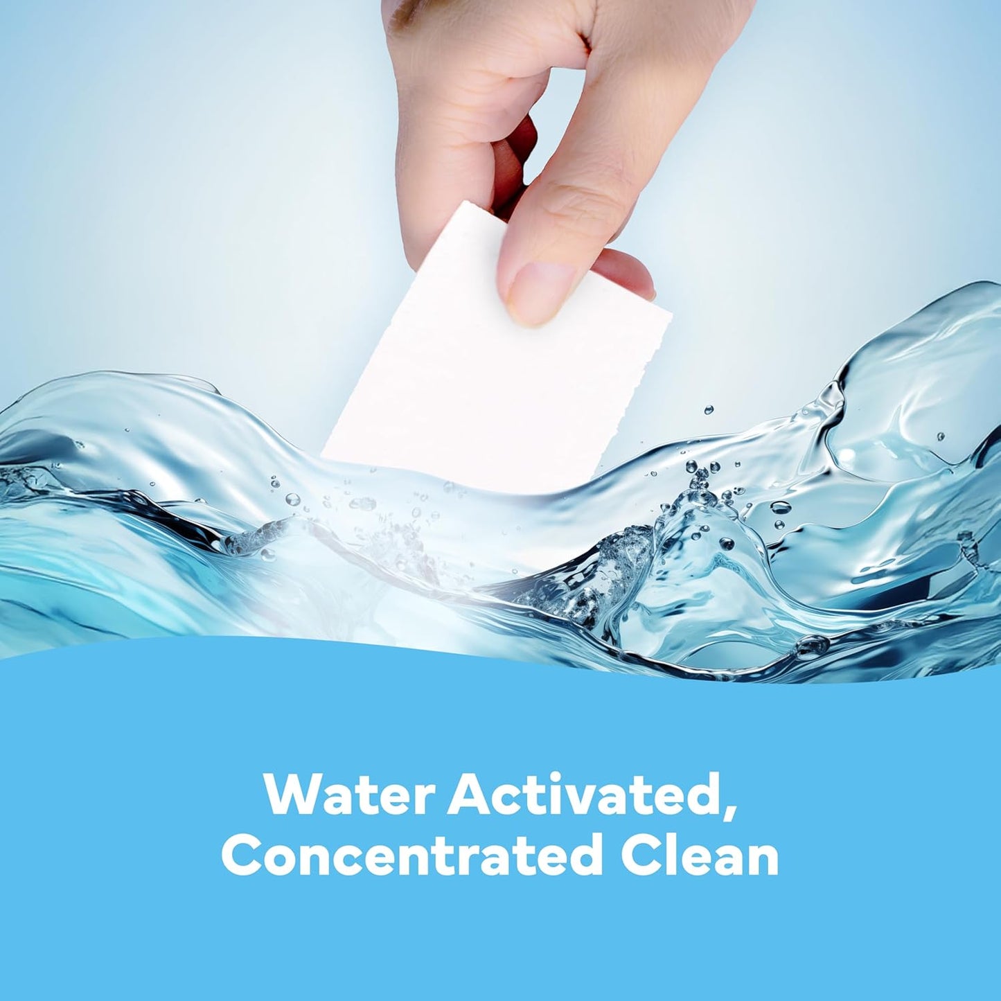 Tru Earth Compact Dry Laundry Detergent Sheets - Up to 64 Loads (32 Sheets) - Paraben-Free - Original Eco-Strip Liquidless Detergen - Fresh Linen | Packaging May Vary