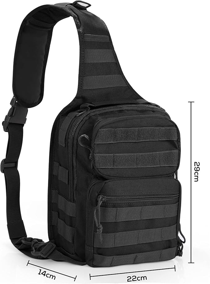 Gogoku 3 Pack Molle Pouch Combo Water Bottle Pouch Holder Tactical Molle Pouches Compact Utility Waist Bag Pack