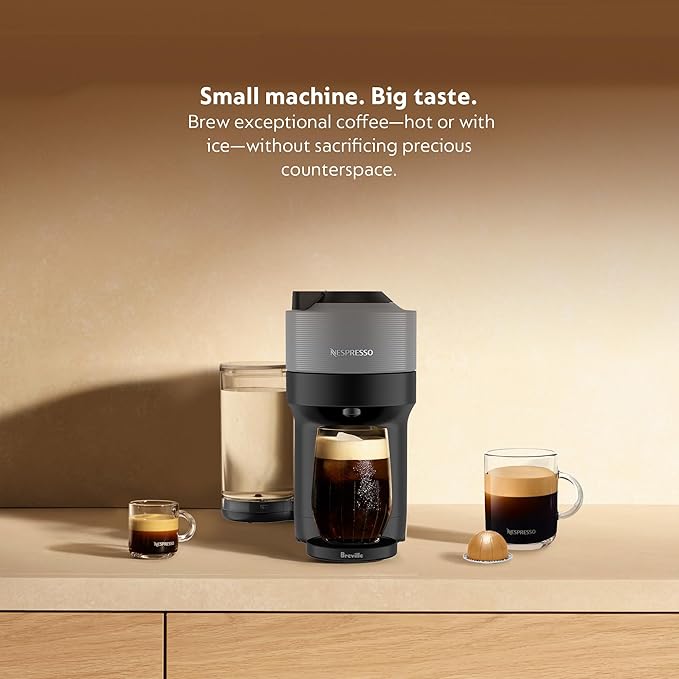 Nespresso Vertuo POP+ by Breville, Dark Grey