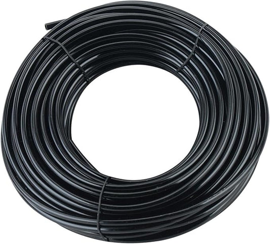50ft 1/4 inch Drip Irrigation Tubing, Blank Distribution Line Water Hose Garden Watering Tube for Garden Irrigation System