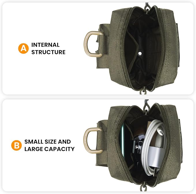 EXCELLENT ELITE SPANKER Tactical MOLLE Pouch EDC Utility Pouches Gadget Organizer Phone Holder Waist Bag Tool Pouch