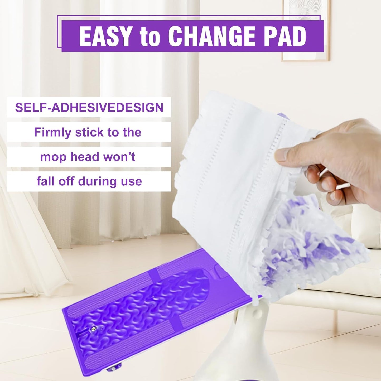 36 Pack Disposable Power Mop Refills Pads for Swiffer Power Mop,Spray Wet Pads Refill,Disposable Mop Pads for Wood Floors,Spray Mopping Pads Refills for Multi-Surface Floor Cleaning