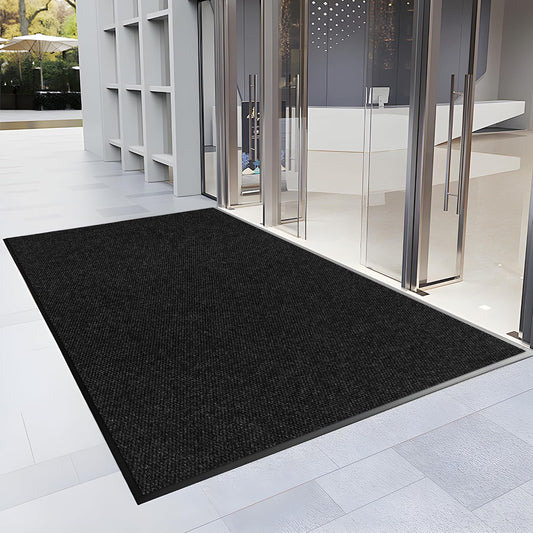 3′ x 31′ Front Door Mat Indoor Outdoor Entrance, Commercial Floor Mat Heavy Duty Dirt Trapper Entryway Doormat, Custom Size Non Slip Rubber Backing Welcome mat, Door Mat for High Traffic Area
