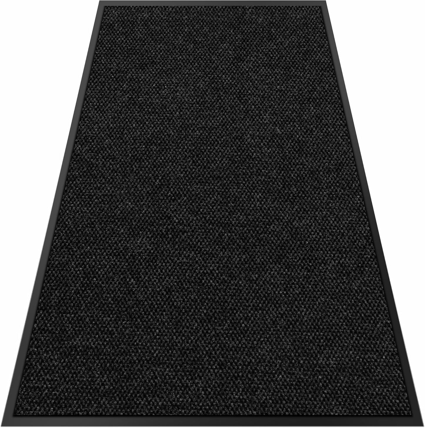 2′ x 7′ Front Door Mat Indoor Outdoor Entrance, Commercial Floor Mat Heavy Duty Dirt Trapper Entryway Doormat, Custom Size Non Slip Rubber Backing Welcome mat, Door Mat for High Traffic Area