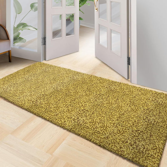 Premium Microfiber Indoor Door Mat – 36"x72" Washable Entry Mat, Non-Slip, Waterproof Backing, Super Absorbent, Low Profile Entryway Doormat for Indoor Entrance