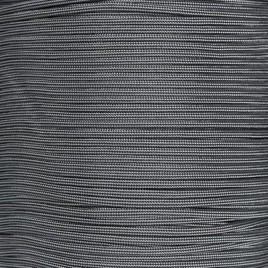 Paracord Planet 550lb Paracord with Line Winder Organizer 100 ft (Silver Gray and Black Stripes)