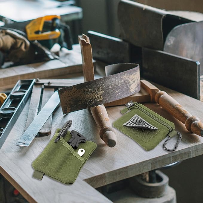 Tactical Compact Pouch Molle Attachment Lightweight Waist Pack Utility EDC Pouch