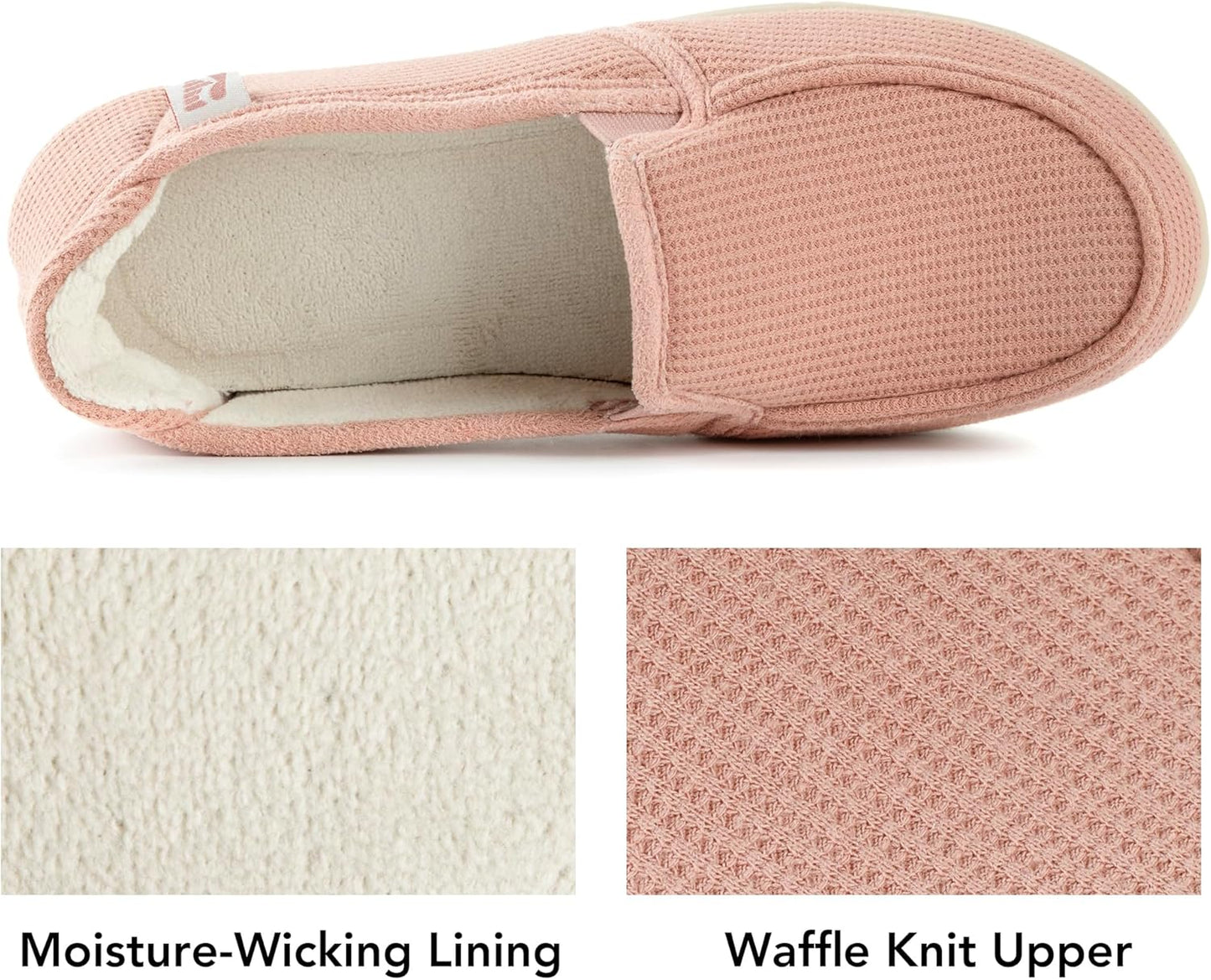 RockDove Women's Two-Tone Hoodback Slipper with Removable Insole