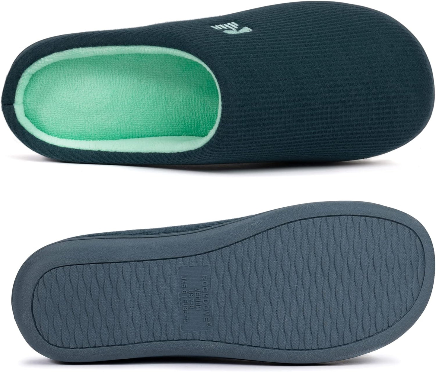 RockDove Women's Original Two-Tone Memory Foam Slipper