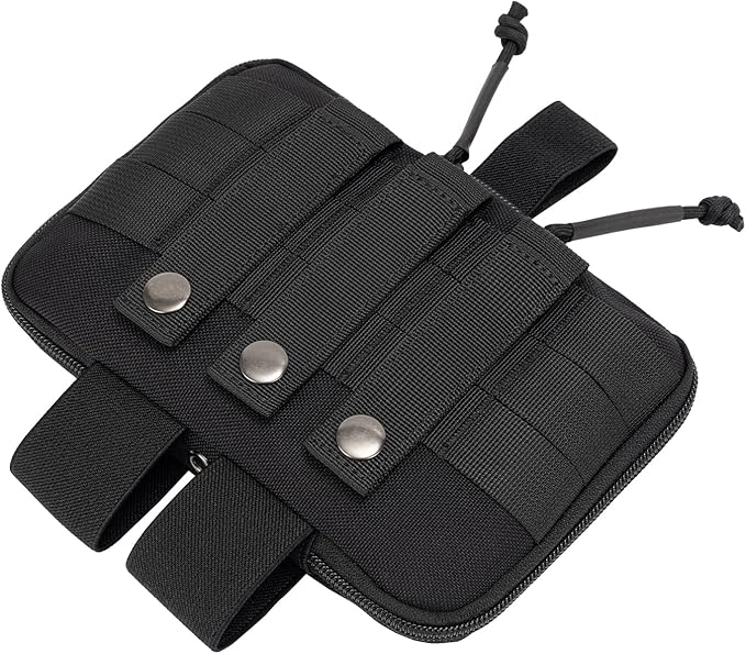 Medical Pouch for Tactical/Duty Belt MOLLE Vest/Pack EMT First Aid Pouch IFAK Utility Pouch Trauma Kit Organizer w/Tourniquet Holder