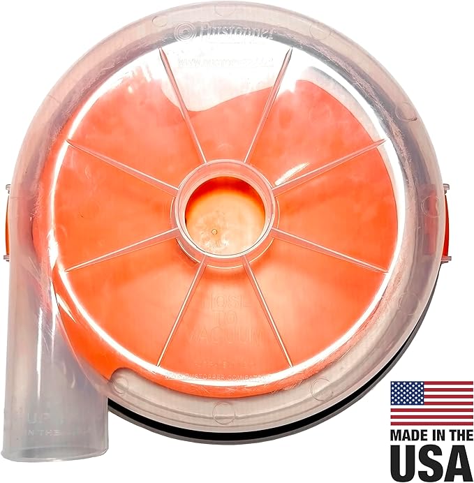 The Dustopper PRO, Separator Only (elbows & hose sold separately). Up to 99.9% efficient, low-profile dust separator connect to existing 2-1/2" nominal (2-1/4" actual) hoses & fittings