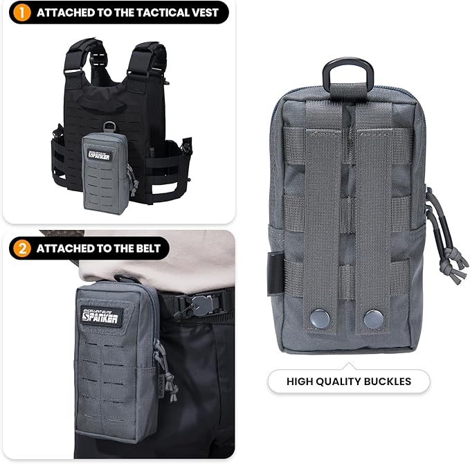 EXCELLENT ELITE SPANKER Tactical MOLLE Pouch EDC Utility Pouches Gadget Organizer Phone Holder Waist Bag Tool Pouch