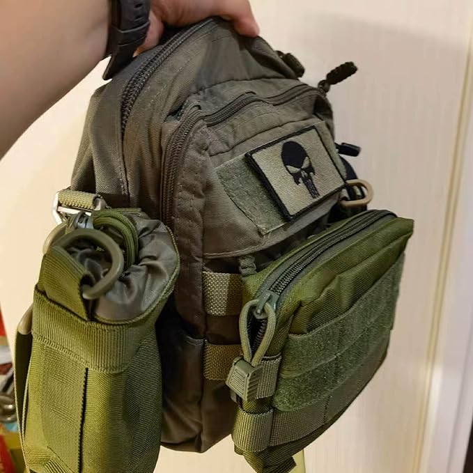 Azarxis Molle Pouches, Tactical Compact EDC Small Utility Pouch Waist Bags Sundries Storage Admin Organize Gear Gadget for Military Backpack