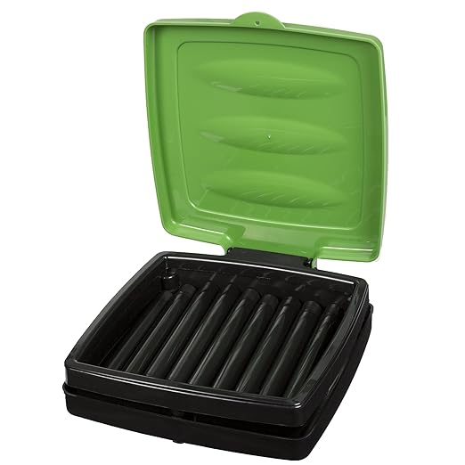 Portable Trash Bag Holder - Collapsible Trashcan for Garbage - Indoor/Outdoor Use - Ideal for Camping, Recycling, and More by Wakeman Outdoors (Green)