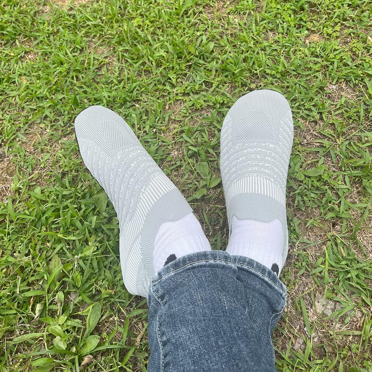 Adult Indoor House Slippers Socks Lightweight Non Slip Grip House Home Shoes for Women Men