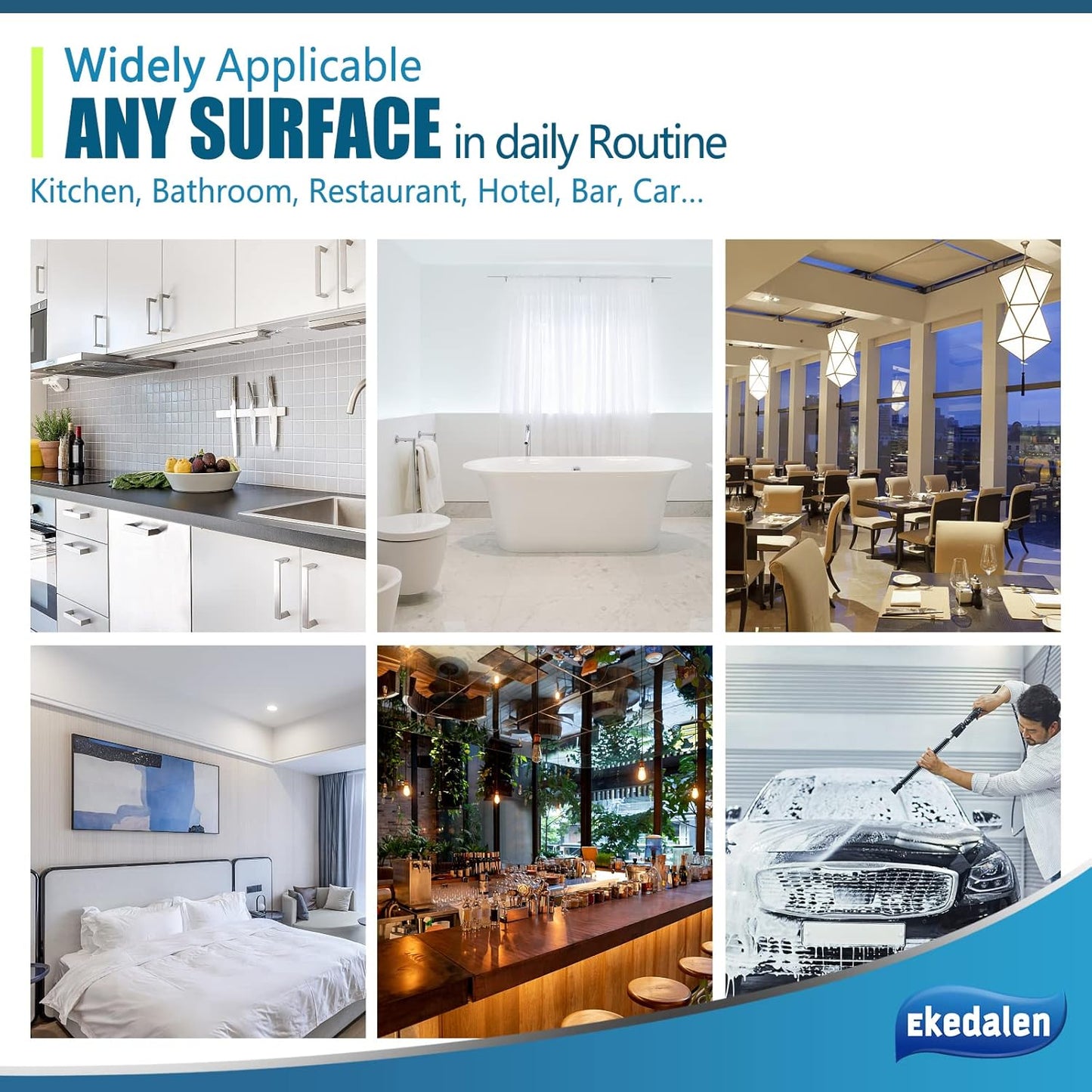 Microfiber Cleaning Cloth Lint Free Glass Cleaner Window Polishing Streak Free Miracle Easy Clean Rag Reusable for Mirror Kitchen Dish Auto Detailing,Pack of 8, 12'' x 16'', Light Grey