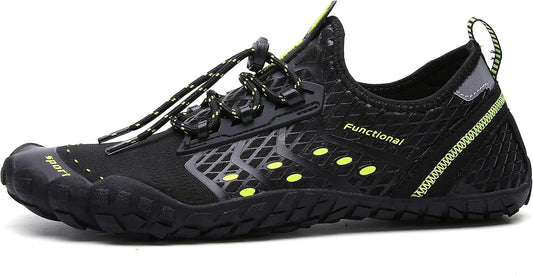 UBFEN Water Shoes Aqua Swim Shoes Mens Womens Beach Sports Quick Dry Barefoot for Boating Fishing Diving Surfing
