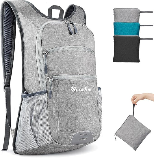 Seektop 20L Hiking Backpack Ultra Lightweight Waterproof Travel Backpack Packable Small Outdoor Bag Foldable Day Pack for Women Men