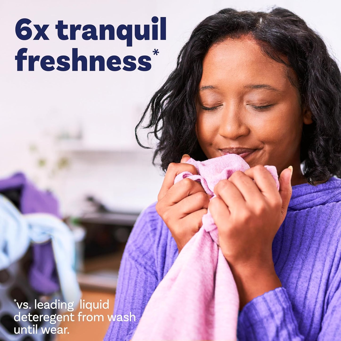 Downy Infusions In-Wash Laundry Scent Booster Beads, CALM, Soothing Lavender and Vanilla Bean, 18.2 oz