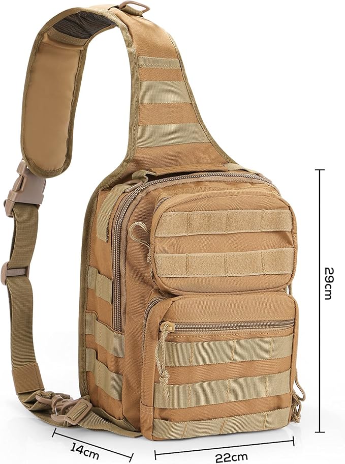 Gogoku 3 Pack Molle Pouch Combo Water Bottle Pouch Holder Tactical Molle Pouches Compact Utility Waist Bag Pack