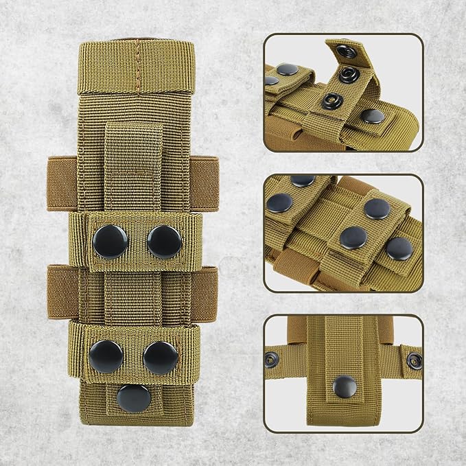 ZZY Tactical Tourniquet Pouch Holder, Molle Medical Shears Pouch EMT Scissors Bag Fit for Tourniquet, EMT Shears, Folding Knife, Outdoor Small Tool Bag Organizer